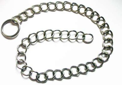 Aufhaltekette / Kummetkette aus Edelstahl 94 cm