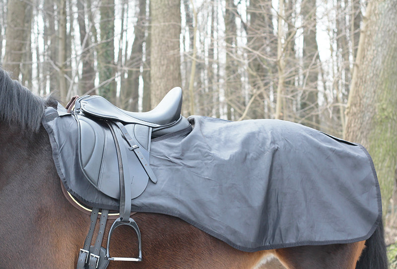 Ausreitdecke schwarz Cob/Full/XFull