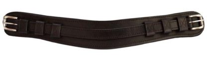Bauchgurt "Top Class" für Zweispänner - Kammdeckel schwarz Cob
