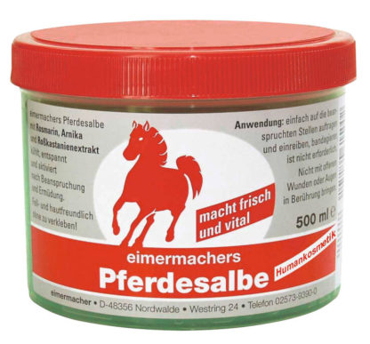 Eimermachers Pferdesalbe 500ml Dose