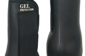 Gamaschen "Protection" - Gel - M - schwarz