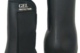 Gamaschen "Protection" - Gel - S - schwarz