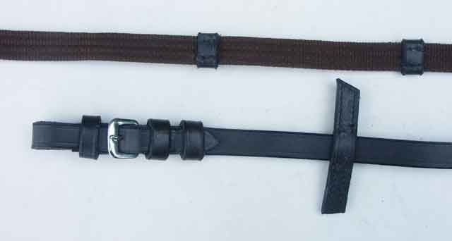 Gurtzügel mit Lederstegen Shetty / Pony