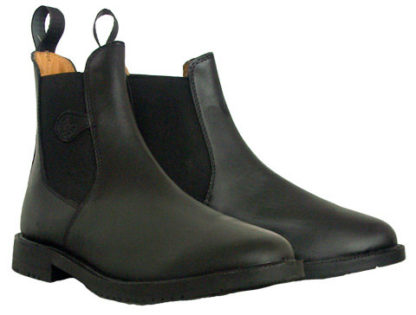 Jodhpur-Stiefeletten in Glattleder 35