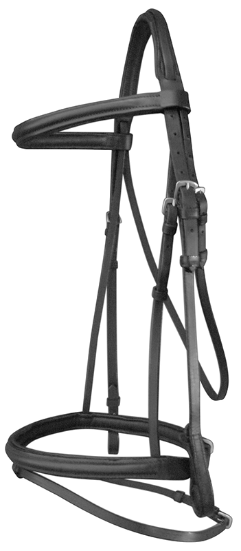 Trense "Basic" Winora schwarz Full schwarz