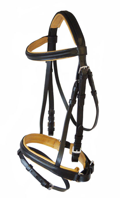 Trensenzaum "Panaro" Cob schwarz