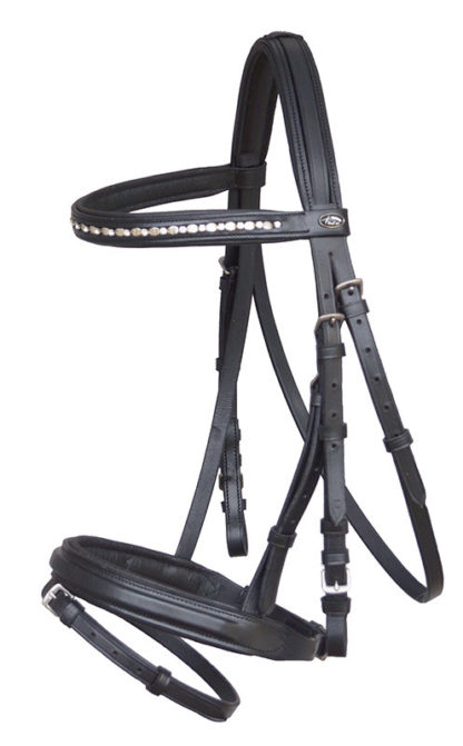 Trensenzaum "PreCara" Finesse Full schwarz