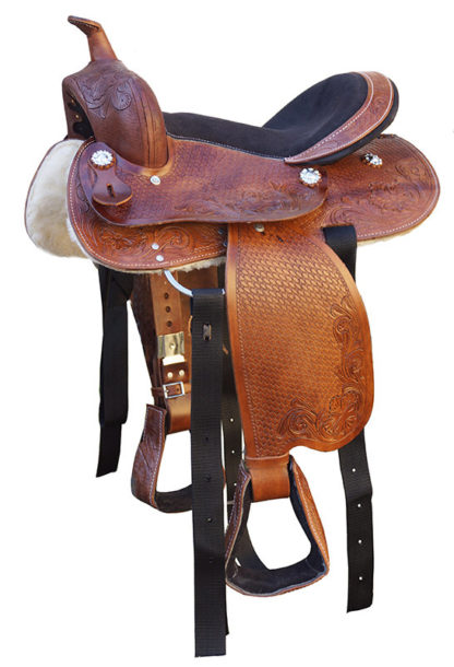 Westernsattel "Shawnee" 12" hellbraun
